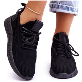 Damen-Sneaker zum Hineinschlüpfen Big Star LL274711 Schwarz