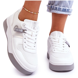 Classic Sneakers Memory Foam System Big Star LL274A024 Weiß