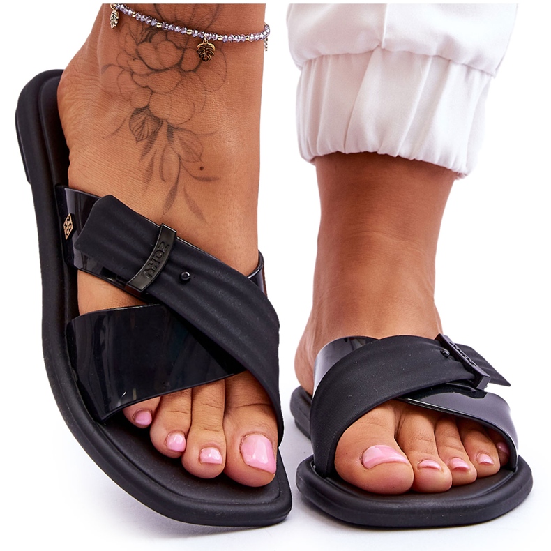 Duftende vegane Hausschuhe ZAXY JJ285217 Schwarz