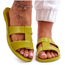 Modische vegane Hausschuhe ZAXY JJ285261 Grün