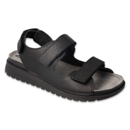 Befado Inblu Damenschuhe 158D206 schwarz