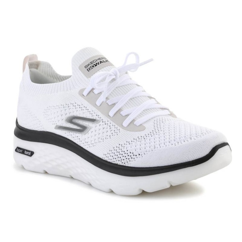 Schuhe Skechers Go Walk Hyper Burst-Maritime M 216083-WBK weiß