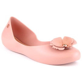 Bequeme Damenballerinas duftender elastischer Nude Zaxy LL285002 rosa