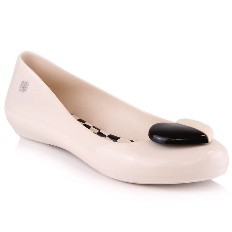 Bequeme Ballerinas duftendes Gummiband Zaxy LL285030 beige