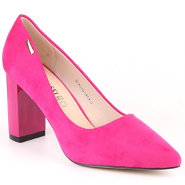 Damen Wildlederpumps fuchsia T.Sokolski W23-402 rosa
