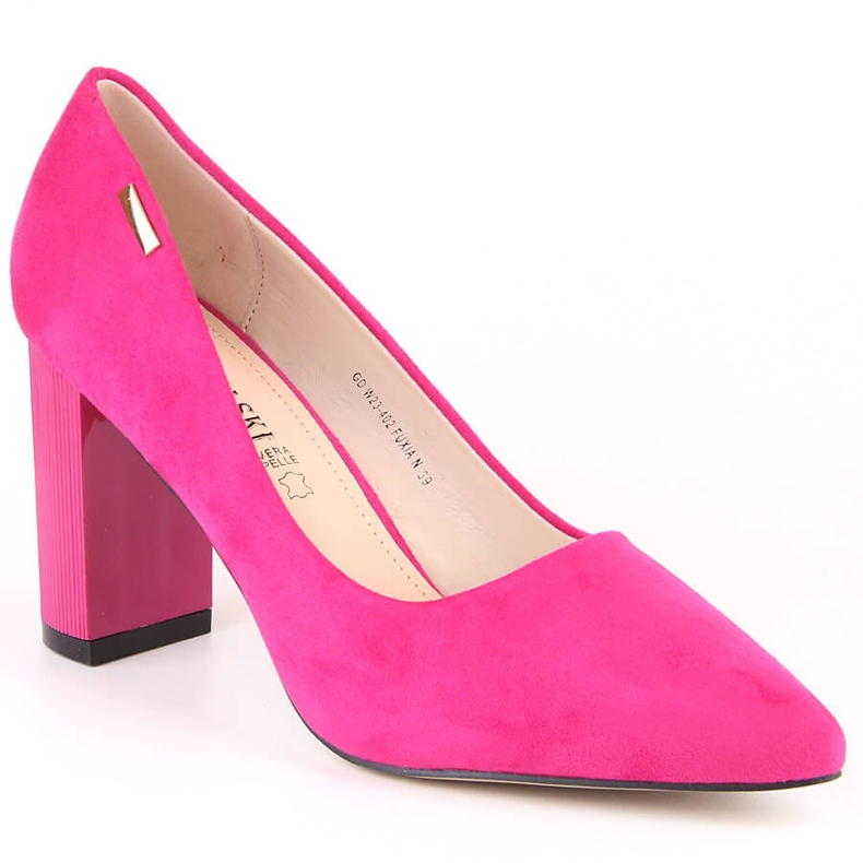 Damen Wildlederpumps fuchsia T.Sokolski W23-402 rosa