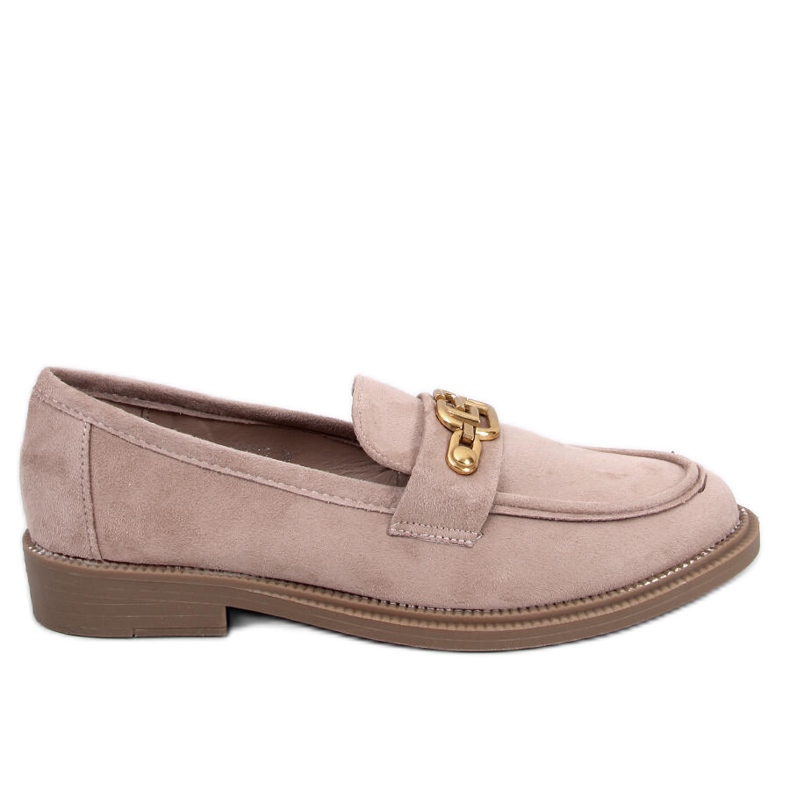 BM Berian Khaki Wildleder-Loafer beige