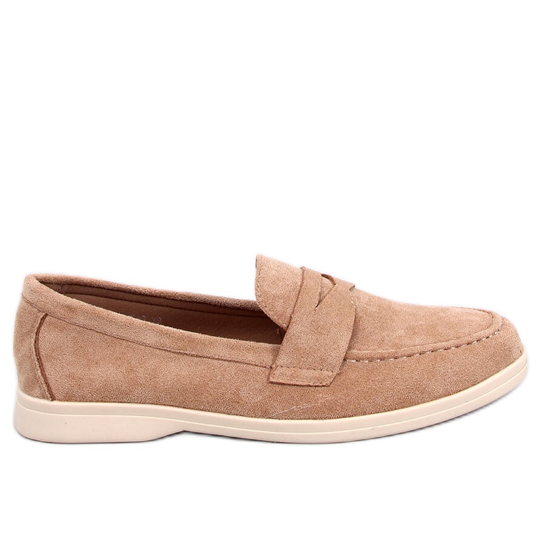 BM Blum Beige Wildlederloafer