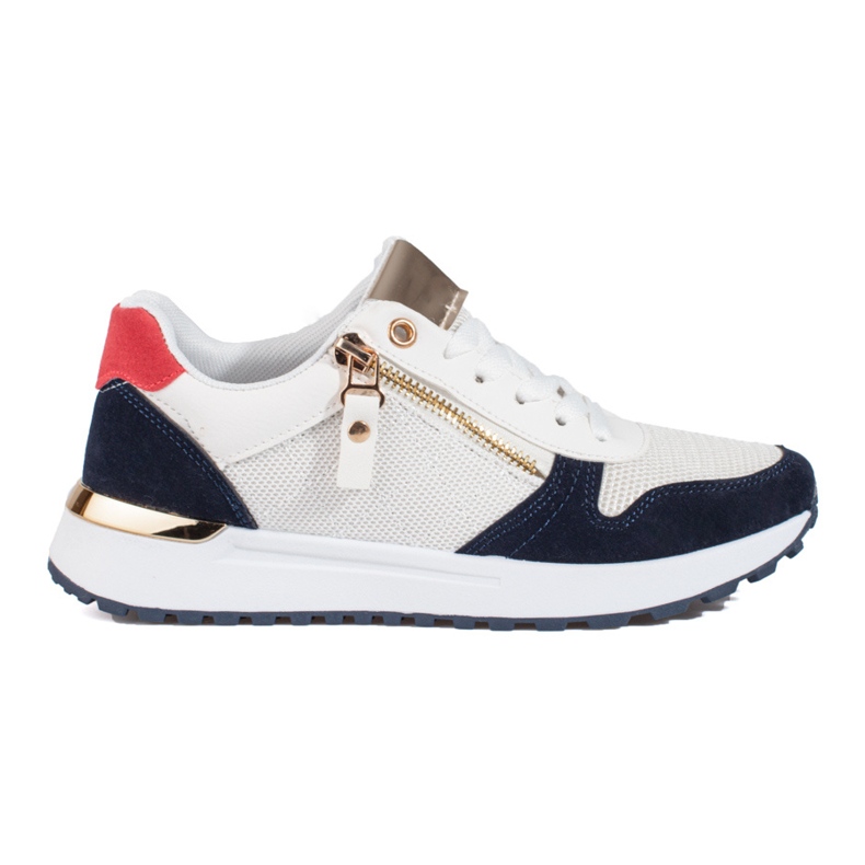 Bequeme Damen Sportschuhe weiß Shelovet