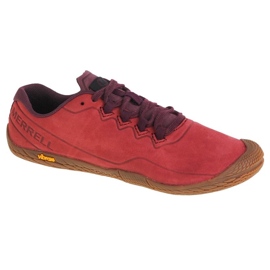 Merrell Vapor Glove 3 Luna Leather W J94884 Laufschuhe rot