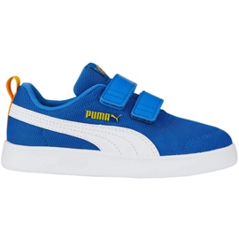 Puma Courtflex v2 Mesh V Ps Jr Schuhe 371758 14 blau
