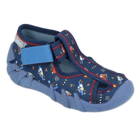 Befado Kinderschuhe 190P103 marineblau mehrfarbig