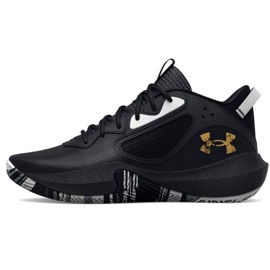 Under Armour Gs Lockdown 6 Jr 3025617 003 Basketballschuhe schwarz schwarz
