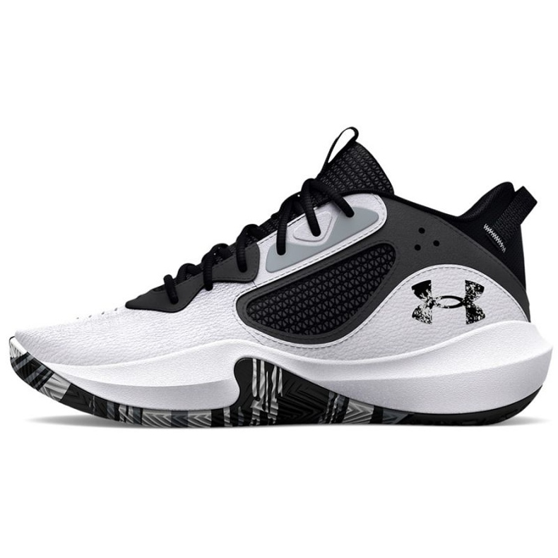 Under Armour Gs Lockdown 6 Jr. 3025617 101 Basketballschuhe weiß weiß