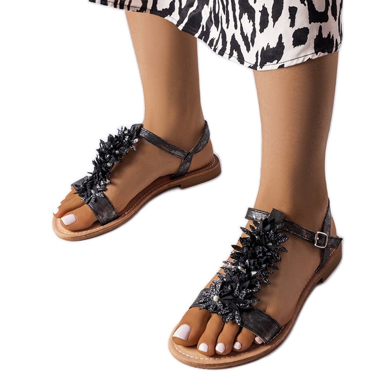 PA1 Richard-Sandalen in Schwarzmetallic