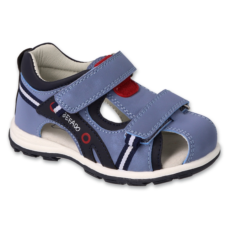 Befado Kinderschuhe blau 170P072