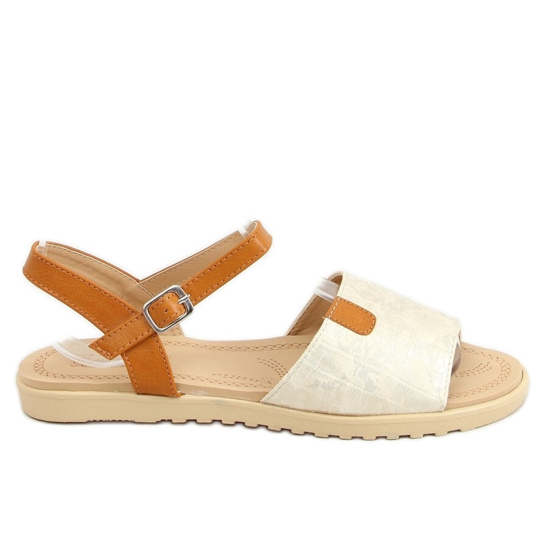 BM Barnes Gold Damen Sandalen golden