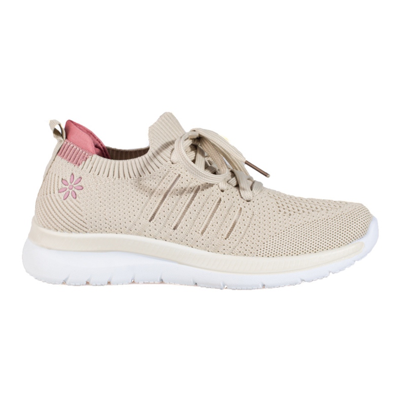 Klassischer Schnürsportschuh T.Sokolski beige