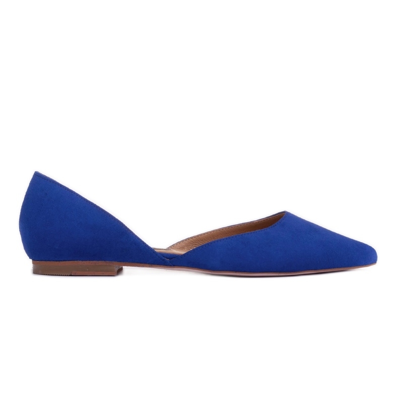Marco Shoes Ballerinas mit Absatz blau