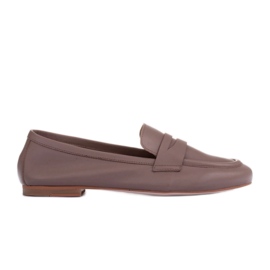Marco Shoes Ungefütterte Loafer braun