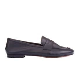 Marco Shoes Ungefütterte Loafer schwarz
