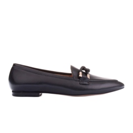 Marco Shoes Verzierte Loafer schwarz