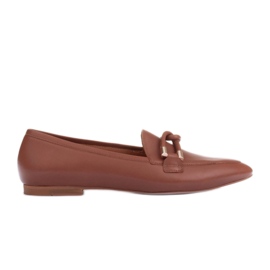 Marco Shoes Verzierte Loafer braun