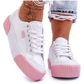 Lee Cooper LCW-23-31-1787L Weiße Sportschuhe