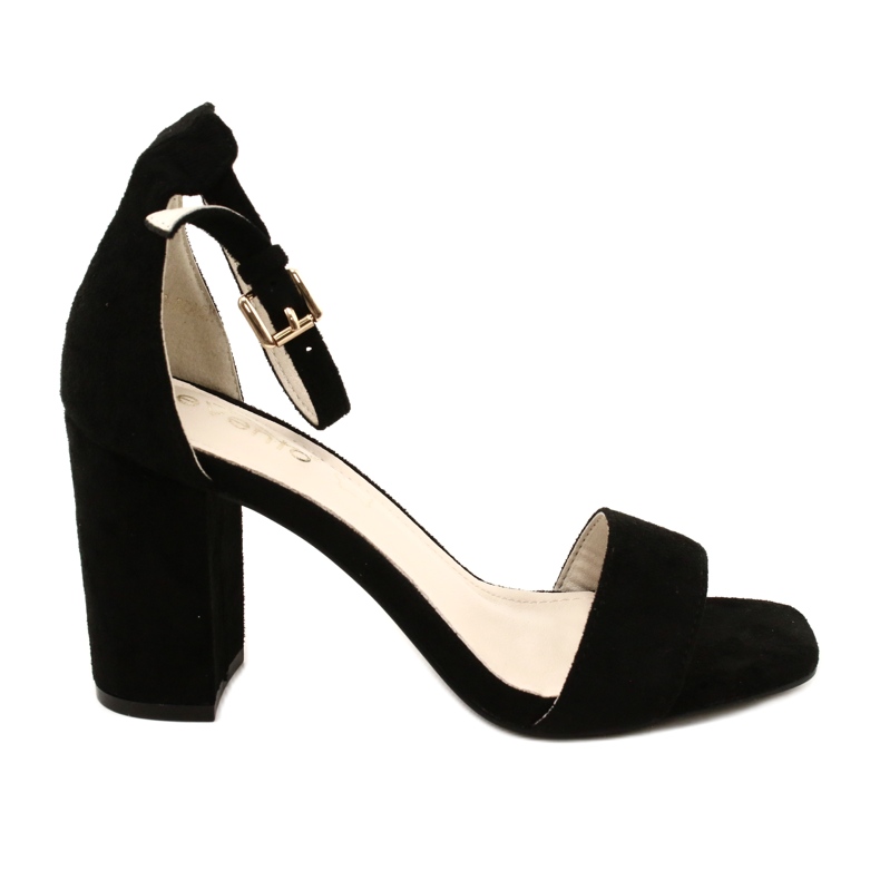 Evento Sandalen mit Absatz Schwarz 23SD35-5560