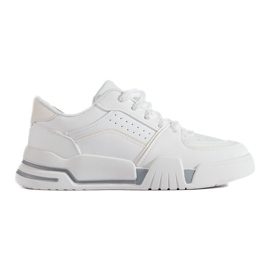 Weiße Shelovet-Sneaker für Damen