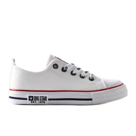 Weiße Turnschuhe für Kinder Big Star KK374038