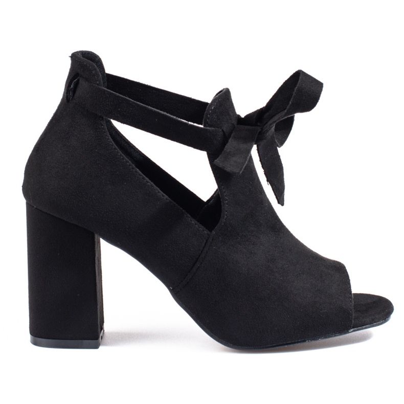 W. Potocki Frühlings-Wildlederstiefel für Damen von Potocki schwarz