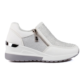 Weiße Shelovet-Sneaker für Damen