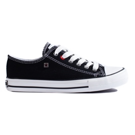 Big Star T274023906 schwarze klassische Turnschuhe