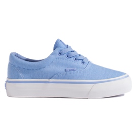 Damenturnschuhe blau Big Star LL274145