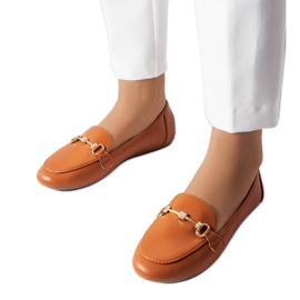 Braune dekorative Loafer von Lejeune
