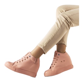 Big Star LL274036 Keilsneaker in Pink rosa