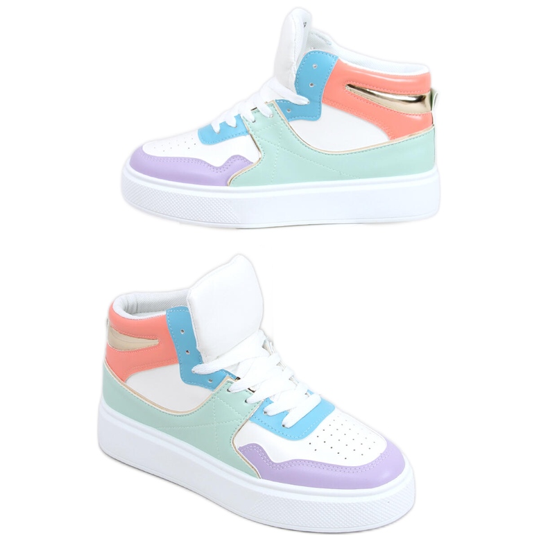 Erva Mehrfarbige High-Top-Sneaker