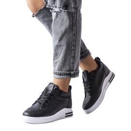 Bonevil schwarze Glitter-Sneakers