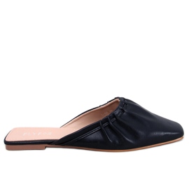 BM Elegante Damenhausschuhe Presley Black schwarz