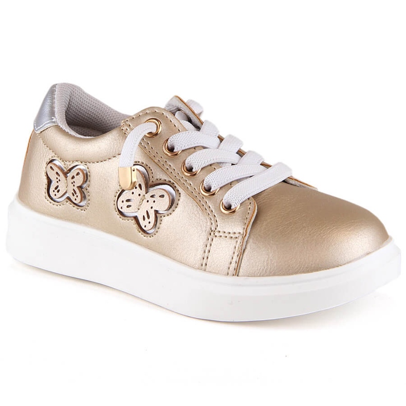 Evento Schlupfschuhe für Mädchen in Gold-Metallic Miss❤E golden