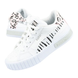 Puma Cali Star Jr 383186 01 Sportschuhe weiß schwarz rosa