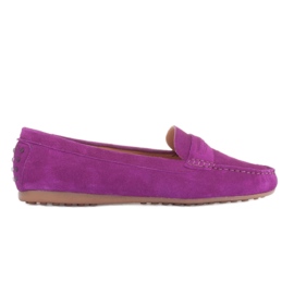 Marco Shoes Fuchsia Loafer rosa
