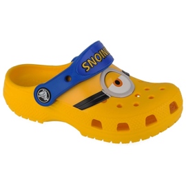Crocs Fun Lab Classic I Am Minions Kleinkind Clog 206810-730 Flip-Flops gelb