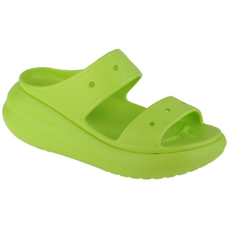 Crocs Classic Crush Sandale W 207670-3UH grün
