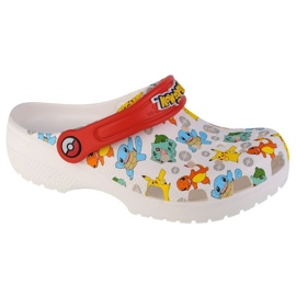 Crocs Pokemon Classic Kids Clog Jr 207739-94S Hausschuhe weiß
