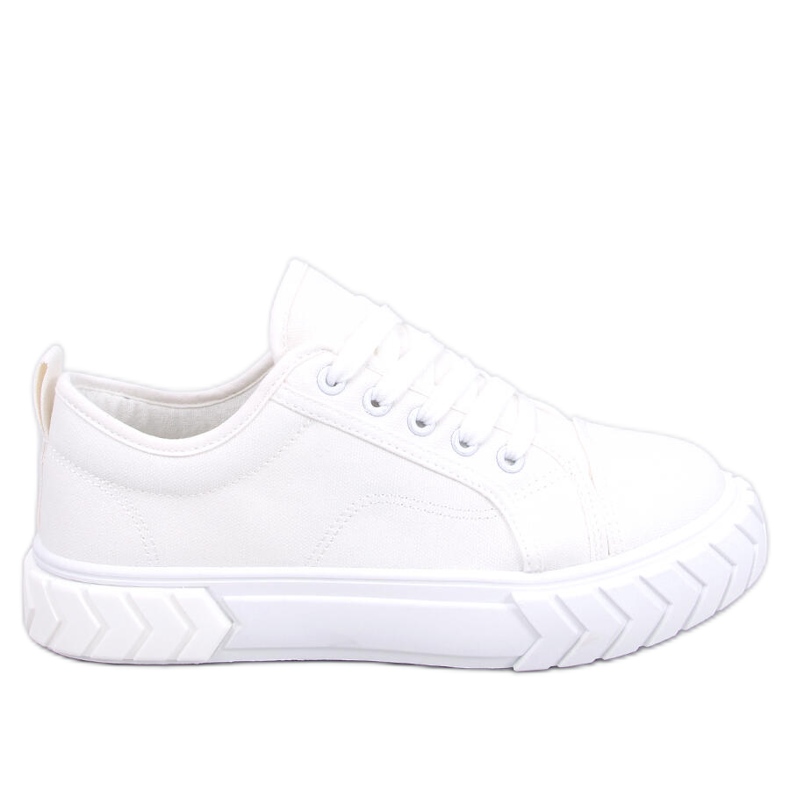 PA1 Hampton White Plateau-Sneaker für Damen weiß