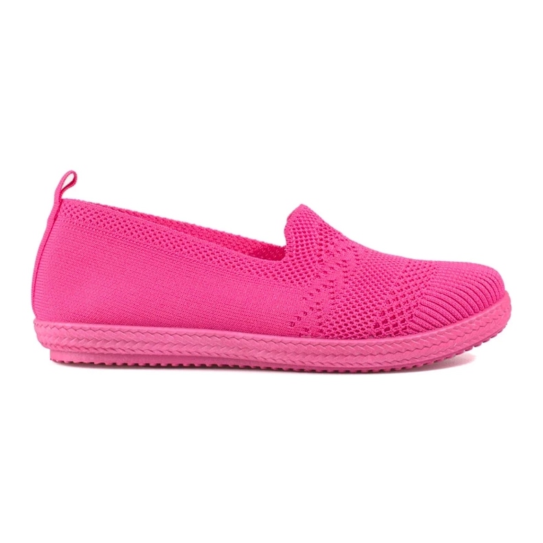 Damen-Sneaker Shelovet aus Stoff zum Hineinschlüpfen in Rosa