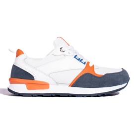 Damen Sportschuhe Shelovet weiß und marineblau