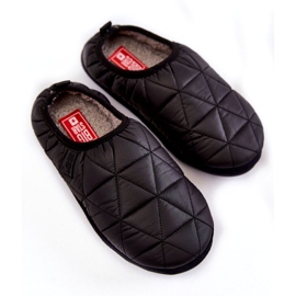 Isolierte Damenhausschuhe Big Star KK274606 Schwarz